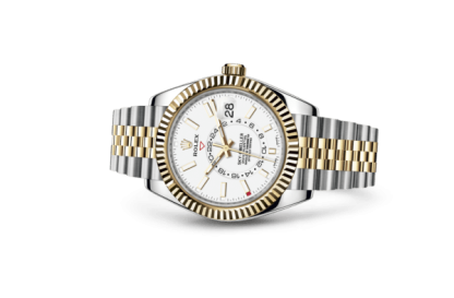 Replica Rolex Sky-Dweller Oyster 42 mm Oystersteel e oro giallo 326933 - immagine 2