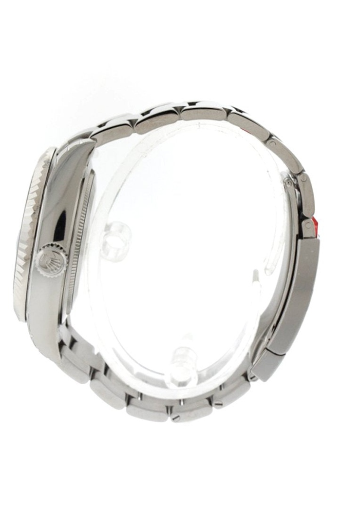 Replica Rolex Sky Dweller Quadrante Nero Lunetta Oro Bianco Oyster 326934 - immagine 4