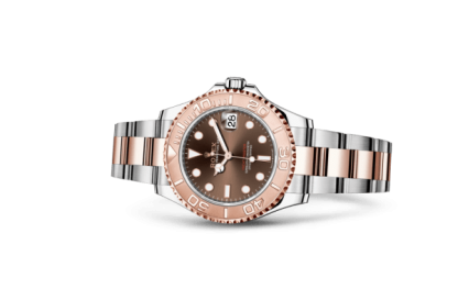 Replica Rolex Yacht-Master 37 Oyster 37 mm Oystersteel e oro Everose 268621 - immagine 2