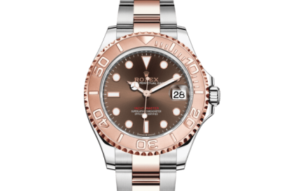 Replica Rolex Yacht-Master 37 Oyster 37 mm Oystersteel e oro Everose 268621