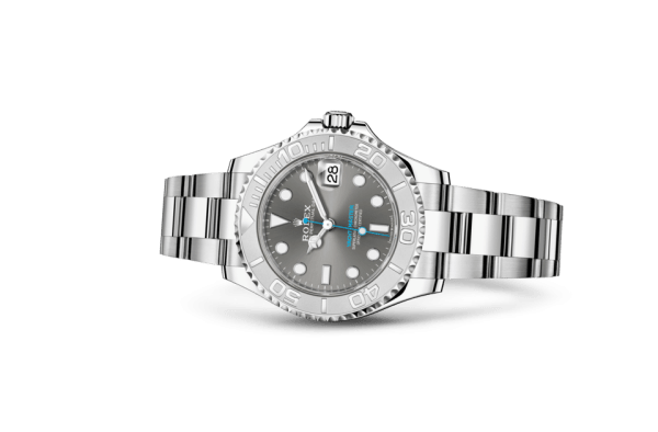Replica Rolex Yacht-Master 37 Oyster 37 mm Oystersteel e platino 268622 - immagine 2