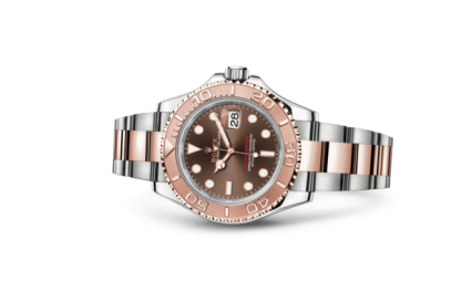 Replica Rolex Yacht-Master 40 Oyster 40 mm Oystersteel e oro Everose 126621 - immagine 2