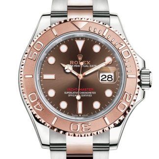 Replica Rolex Yacht-Master 40 Oyster 40 mm Oystersteel e oro Everose 126621