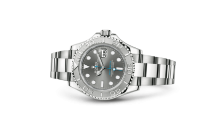Replica Rolex Yacht-Master 40 Oyster 40 mm Oystersteel e platino 126622 - immagine 2