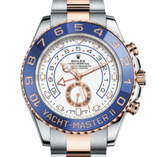 Replica Rolex Yacht-Master II Oyster 44 mm Oystersteel e oro Everose 116681