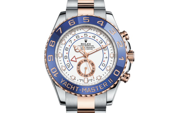 Replica Rolex Yacht-Master II Oyster 44 mm Oystersteel e oro Everose 116681