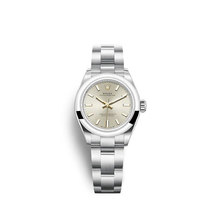 Rolex Rolex Oyster Perpetual 28 mm Argento