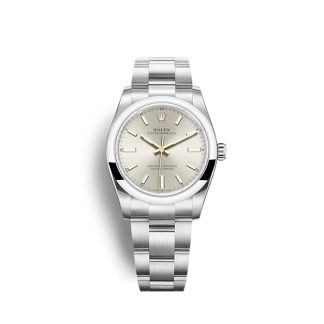 Rolex Rolex Oyster Perpetual 34 mm Argento