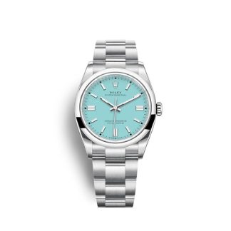 Rolex Rolex Oyster Perpetual 36 mm blu turchese