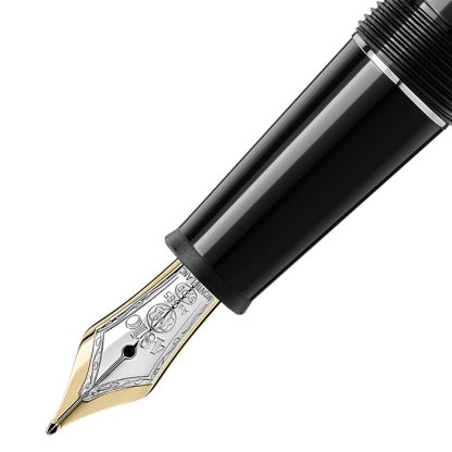 Stilografica Montblanc Meisterstuck rivestita in platino 132468 - immagine 3