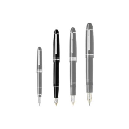 Stilografica Montblanc Meisterstuck rivestita in platino 132468 - immagine 5