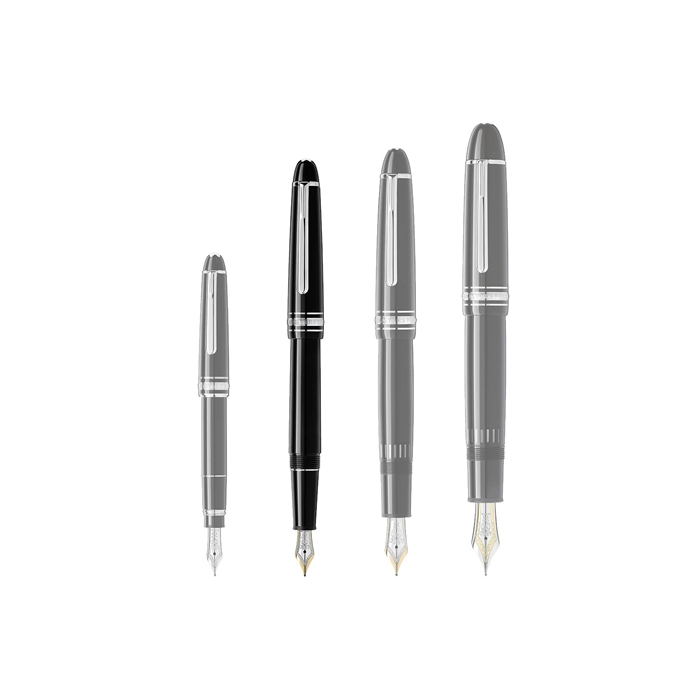 Stilografica Montblanc Meisterstuck rivestita in platino 132468 - immagine 5