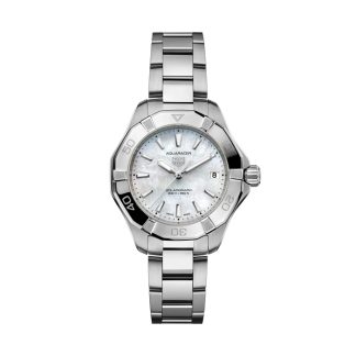 TAG Heuer Aquaracer Professional 200 Solargraph 34mm Orologio da donna Madreperla WBP1312.BA0005