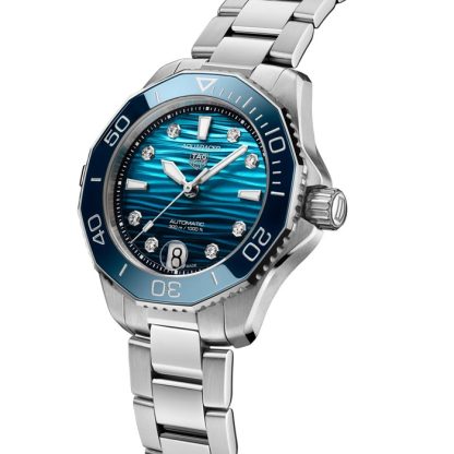 TAG Heuer Aquaracer Professional 300 Date 36mm Orologio da donna blu WBP231N.BA0618 - immagine 2
