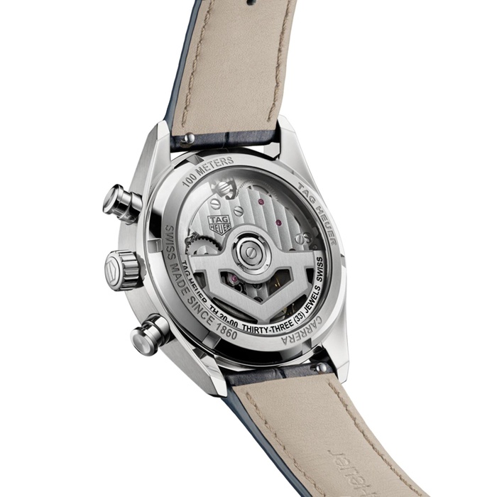 TAG Heuer Carrera 39mm Orologio da donna Precious Blue CBS2214.FC6567 - immagine 3