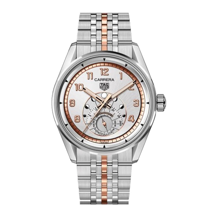 TAG Heuer Carrera Astronomer 39mm Orologio Uomo Argento WBX2111.BD0002