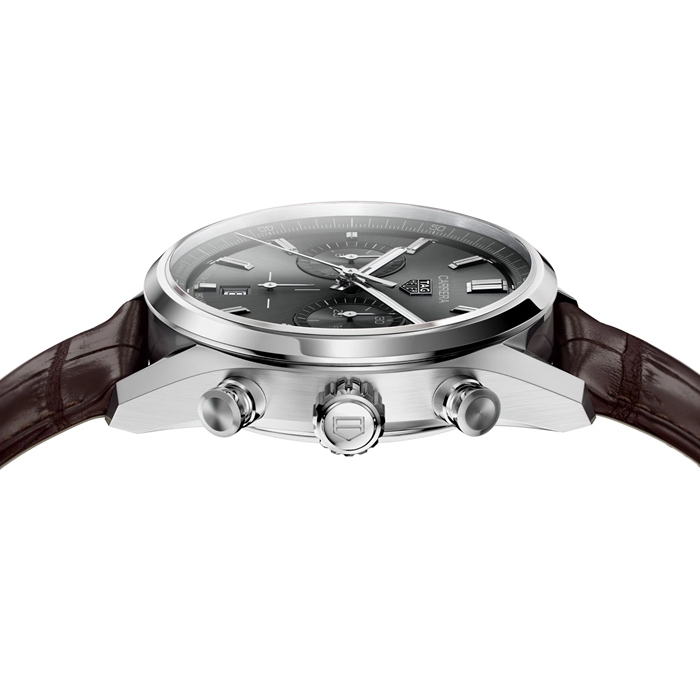TAG Heuer Carrera Calibre Heuer 02 Chronograph 42mm Orologio da uomo CBN2012.FC6483 - immagine 3