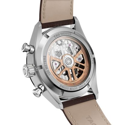 TAG Heuer Carrera Calibre Heuer 02 Chronograph 42mm Orologio da uomo CBN2012.FC6483 - immagine 4