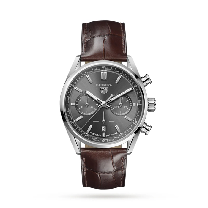 TAG Heuer Carrera Calibre Heuer 02 Chronograph 42mm Orologio da uomo CBN2012.FC6483