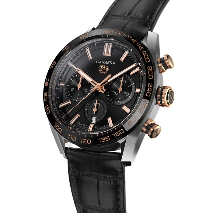 TAG Heuer Carrera Calibro Heuer 02 44mm Orologio Uomo CBN2A5A.FC6481 - immagine 2