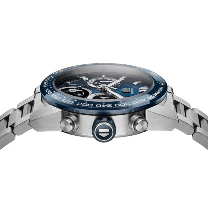 TAG Heuer Carrera Calibro Heuer 02T COSC 45mm Orologio Uomo CAR5A8C.BF0707 - immagine 3