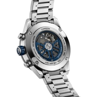 TAG Heuer Carrera Calibro Heuer 02T COSC 45mm Orologio Uomo CAR5A8C.BF0707 - immagine 4