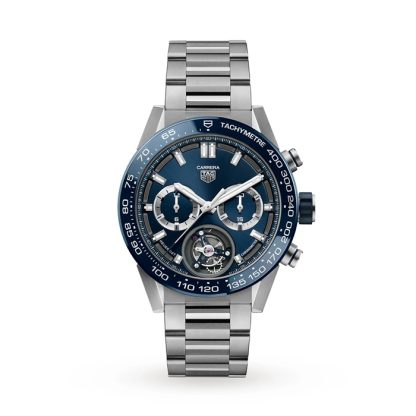 TAG Heuer Carrera Calibro Heuer 02T COSC 45mm Orologio Uomo CAR5A8C.BF0707
