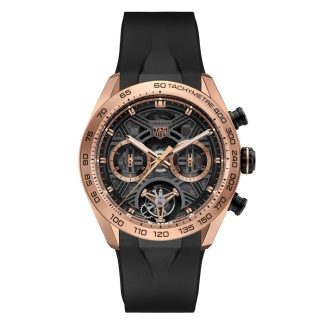TAG Heuer Carrera Chronograph Tourbillon Extreme Sport 44mm Orologio da uomo in oro 18k e titanio CBU5050.FT6273