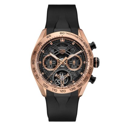 TAG Heuer Carrera Chronograph Tourbillon Extreme Sport 44mm Orologio da uomo in oro 18k e titanio CBU5050.FT6273