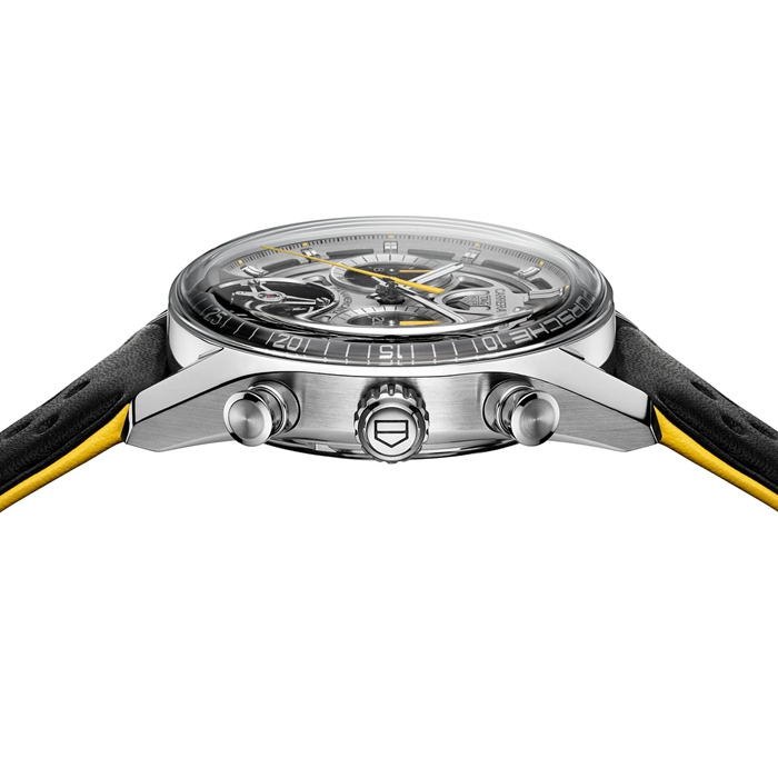 TAG Heuer Carrera Chronograph Tourbillon X Porsche Panamericana Skeleton Edizione Limitata 42mm Orologio Uomo CBS5012.FC6571 - immagine 4