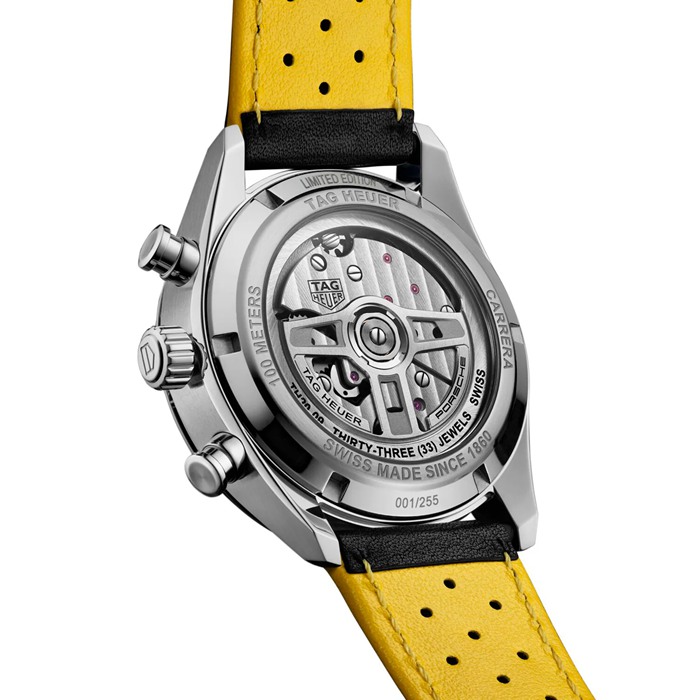 TAG Heuer Carrera Chronograph Tourbillon X Porsche Panamericana Skeleton Edizione Limitata 42mm Orologio Uomo CBS5012.FC6571 - immagine 5