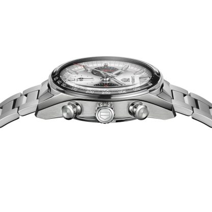 TAG Heuer Carrera Cronografo 39mm Orologio Uomo Argento CBS2216.BA0041 - immagine 4