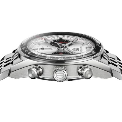 TAG Heuer Carrera Cronografo 39mm Orologio Uomo Argento CBS2216.BA0048 - immagine 3