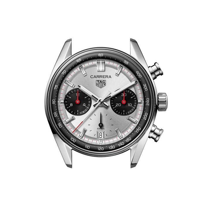TAG Heuer Carrera Cronografo 39mm Orologio Uomo Argento CBS2216.BA0048 - immagine 4