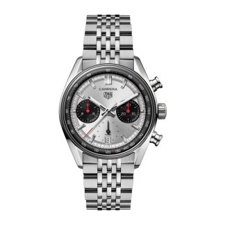 TAG Heuer Carrera Cronografo 39mm Orologio Uomo Argento CBS2216.BA0048