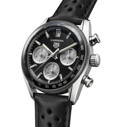 TAG Heuer Carrera Cronografo 39mm Uomo Orologio Nero CBS2210.FC6534 - immagine 2