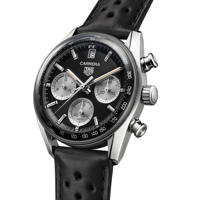 TAG Heuer Carrera Cronografo 39mm Uomo Orologio Nero CBS2210.FC6534 - immagine 2