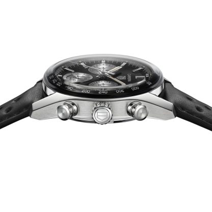 TAG Heuer Carrera Cronografo 39mm Uomo Orologio Nero CBS2210.FC6534 - immagine 3