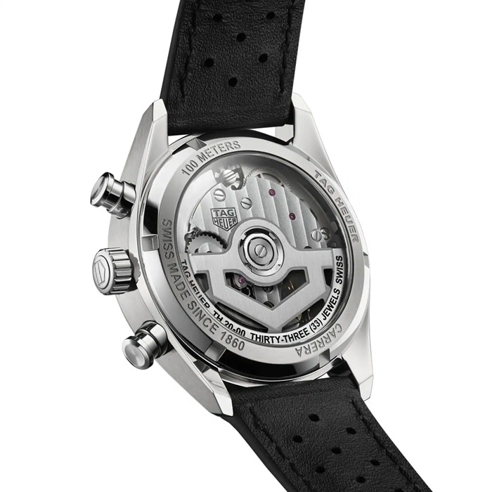 TAG Heuer Carrera Cronografo 39mm Uomo Orologio Nero CBS2210.FC6534 - immagine 5