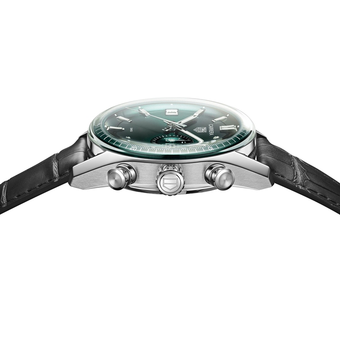 TAG Heuer Carrera Cronografo 39mm Uomo Orologio Verde CBS2211.FC6545 - immagine 4