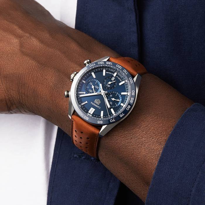 TAG Heuer Carrera Cronografo 44mm Orologio Uomo CBN2A1A.FC6537 - immagine 3