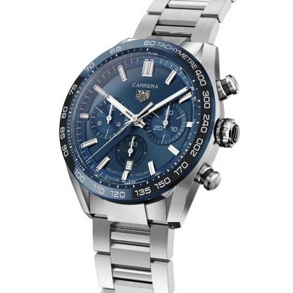 TAG Heuer Carrera Cronografo Automatico 44mm Orologio Uomo CBN2A1A.BA0643 - immagine 2