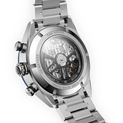 TAG Heuer Carrera Cronografo Automatico 44mm Orologio Uomo CBN2A1A.BA0643 - immagine 3
