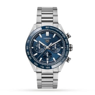 TAG Heuer Carrera Cronografo Automatico 44mm Orologio Uomo CBN2A1A.BA0643