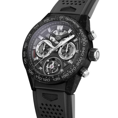 TAG Heuer Carrera Cronografo Automatico 45mm Uomo Orologio CAR5A8W.FT6071 - immagine 2