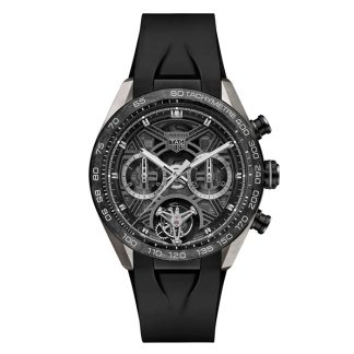 TAG Heuer Carrera Cronografo Tourbillon Extreme Sport 44mm Orologio Uomo Nero CBU5080.FT6272