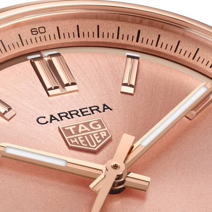 TAG Heuer Carrera Date 36 mm Orologio da donna in oro rosa WBN2350.BD0000 - immagine 3