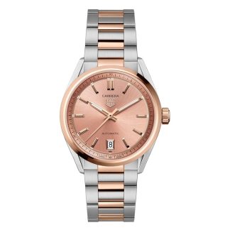 TAG Heuer Carrera Date 36 mm Orologio da donna in oro rosa WBN2350.BD0000