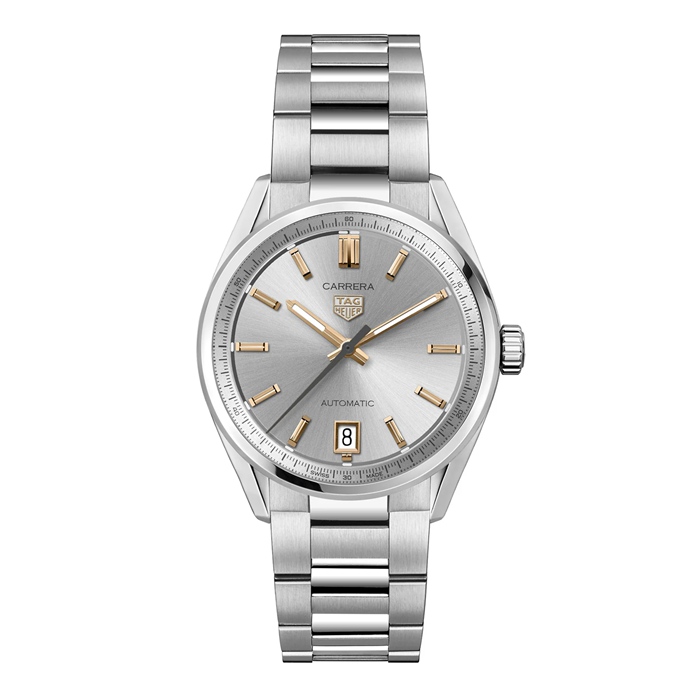 TAG Heuer Carrera Date 36mm Orologio Unisex Argento WBN2310.BA0001