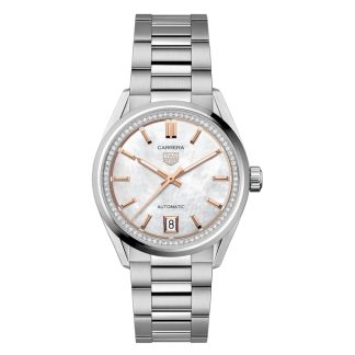 TAG Heuer Carrera Date 36mm Orologio da donna Madreperla WBN231C.BA0001